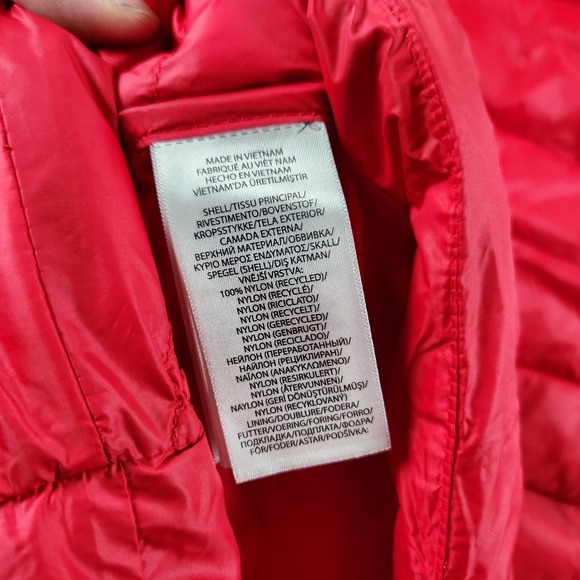 Polo Ralph Lauren Packable Puffer Vest Mens Size XL Red Nylon Fill - Picture 8 of 9